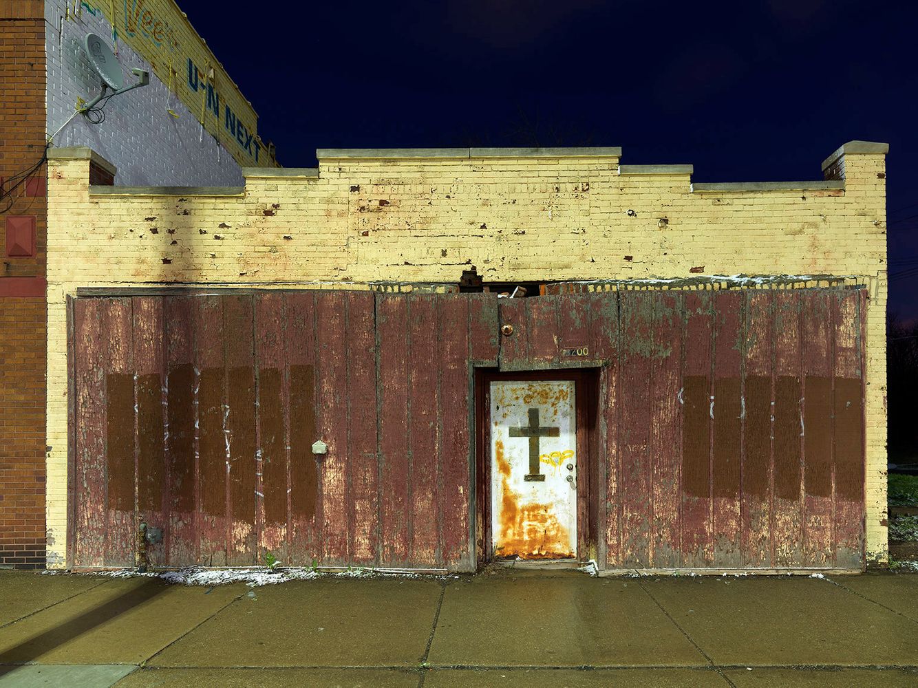 Church Door, Gratiot Ave., Detroit 2016