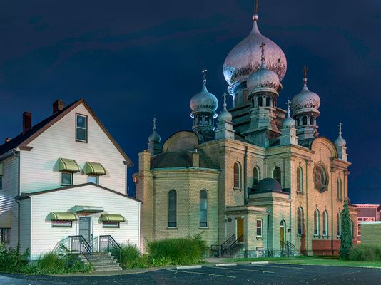 Russian Orthodox Church and House, Tremont, Cleveland 2019