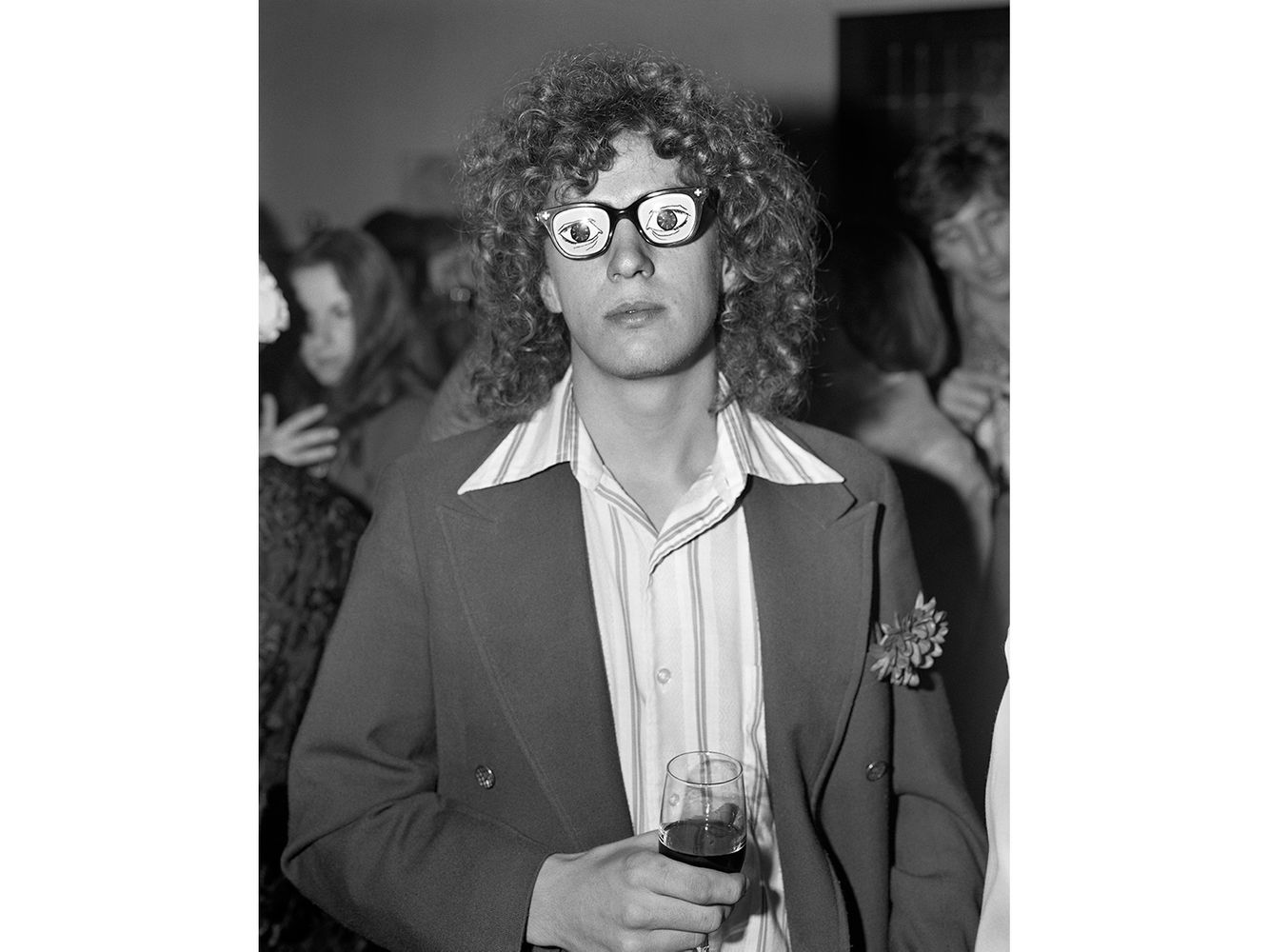 Man at a Party, Birmingham, Mich. 26 Oct. '73