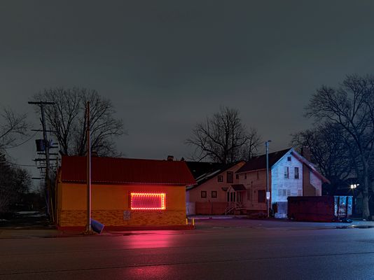 Red Glow, Westside, Detroit-2017