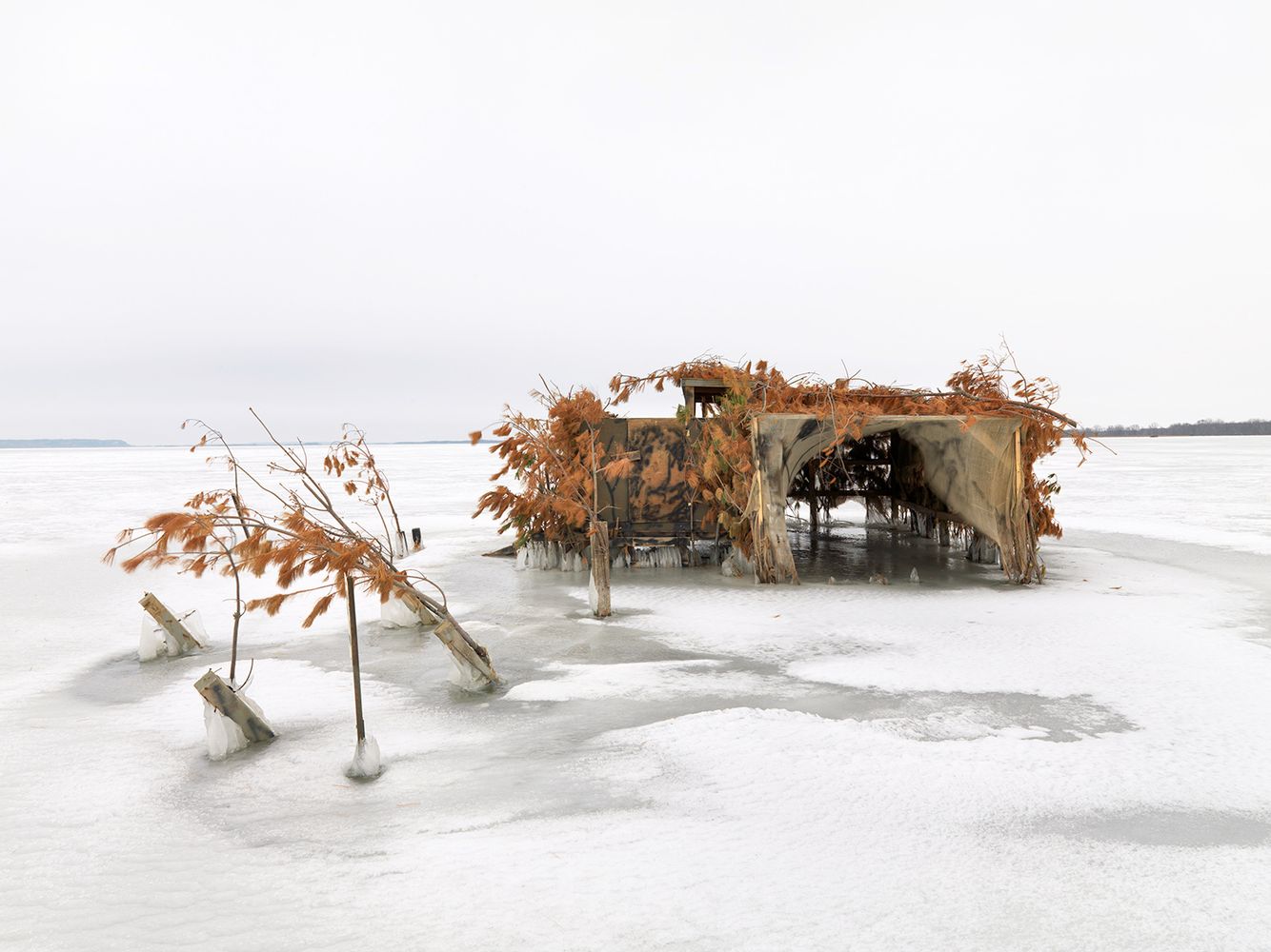Duck Blind #4, Mississippi River, Northwest Illinois 2008