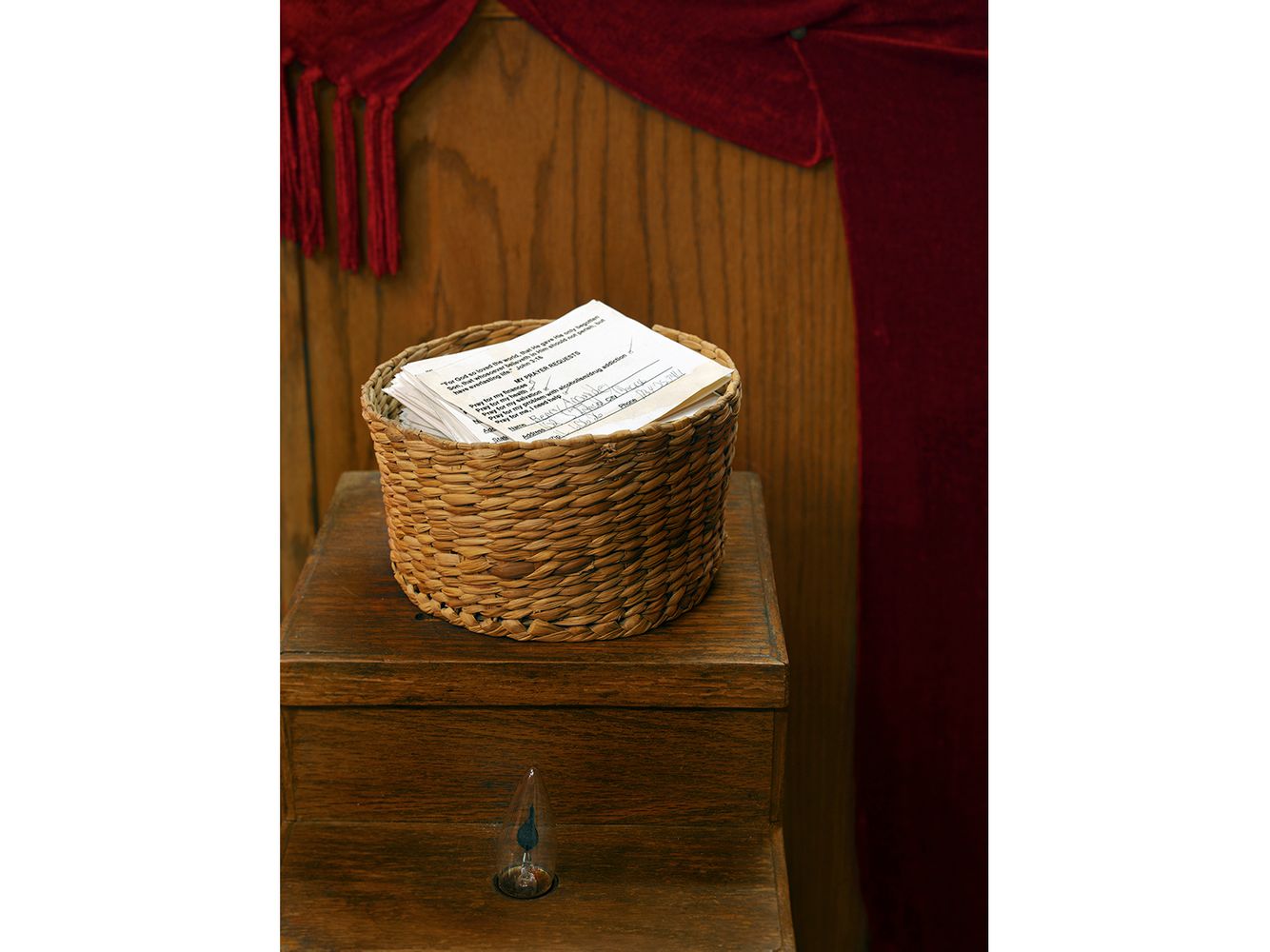 Prayer Basket, New Day Consolation House of Prayer, 1651 W. 63rd Street, Chicago 2004