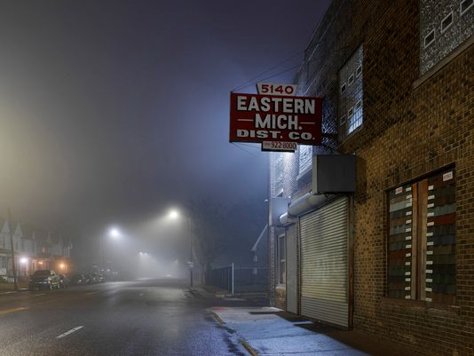 Eastern Michigan Dist., Mt Elliott Street, Eastside, Detroit 2018