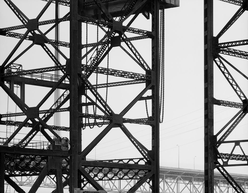 Detail, 95th St. Railroad Bridge, Chicago 2001