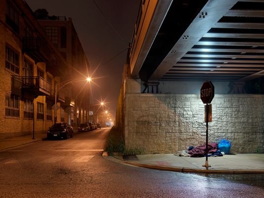 Homeless, North Center, Chicago 2018
