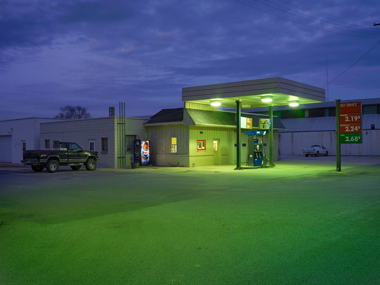 Single Pump Generic Gas Station, Allerton, IL 2006