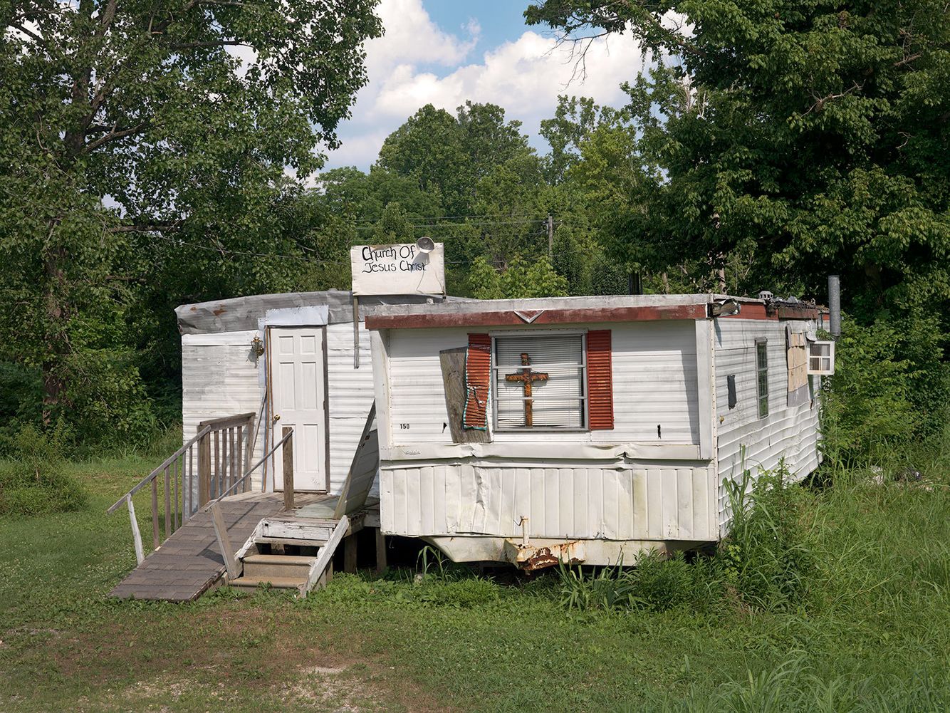 A Small Trailer Home Church, near Tamms, IL 2009