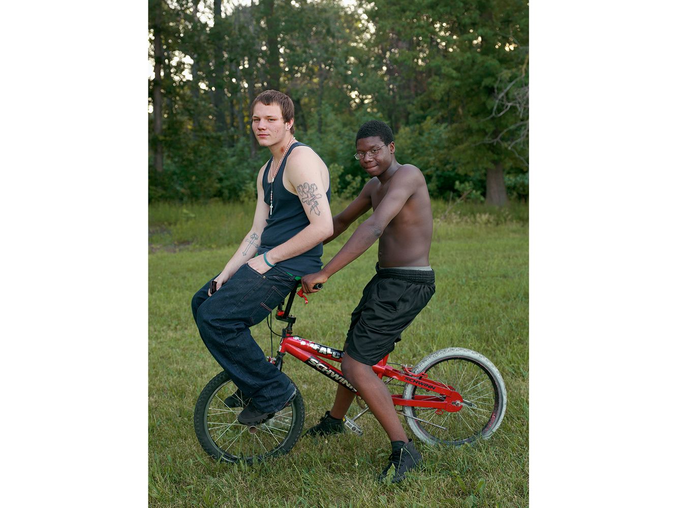 David and Juwan, Palmer Park, North side, Detroit 2011