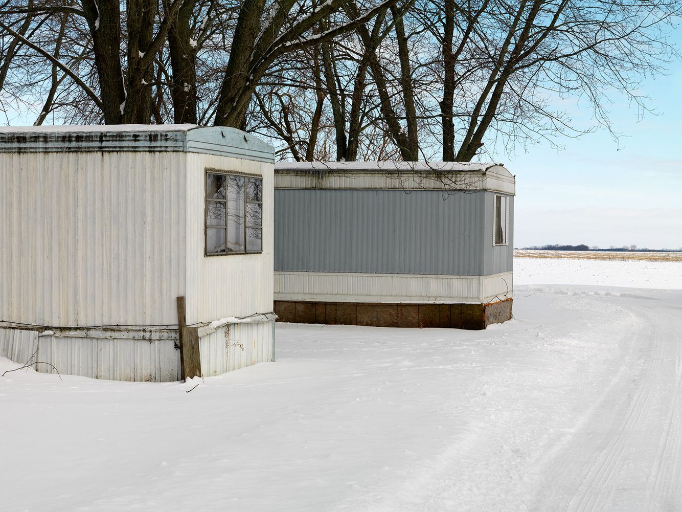 Two Mobile Homes, Loda, IL 2010
