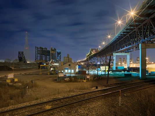 Skyway Bridge and Work Yard, Chicago 2017
