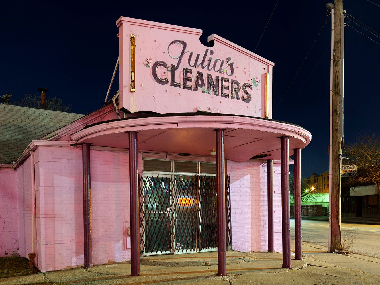 Julia's Cleaners, McNichols and Woodward Ave.,Detroit 2016