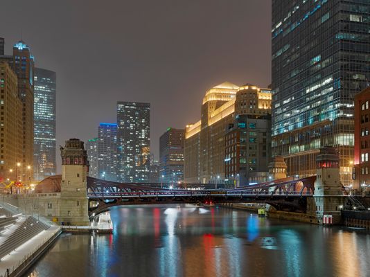 LaSalle Street Bridge, Chicago 2018