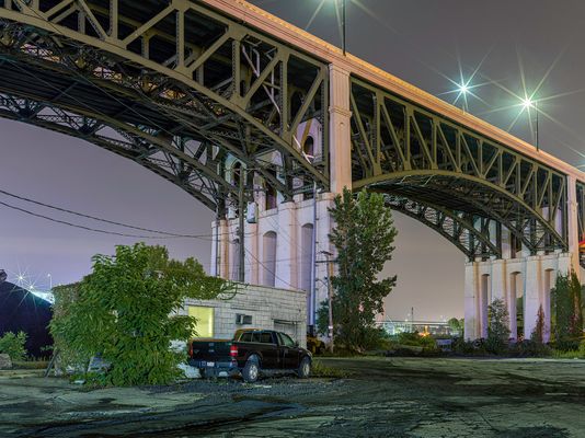 Small Office and Bridge, Cleveland 2019