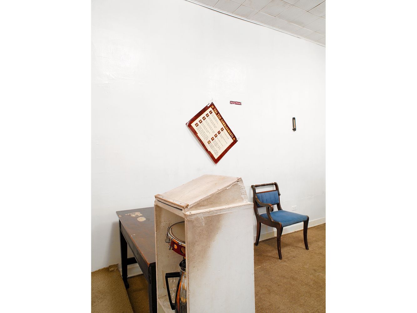 Well Worn Pulpit, Victory in Christ Spiritual Church (rental room), 7030 S. Racine, Chicago 2006