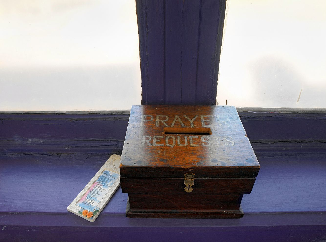 Prayer Box, South Side Gospel Church, 863 E. 64th Street, Chicago 2004