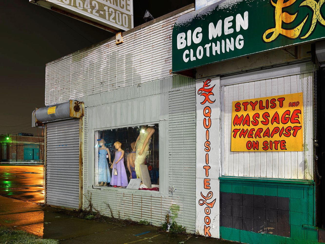 Storefront Window Display, Eastside, Detroit 2016