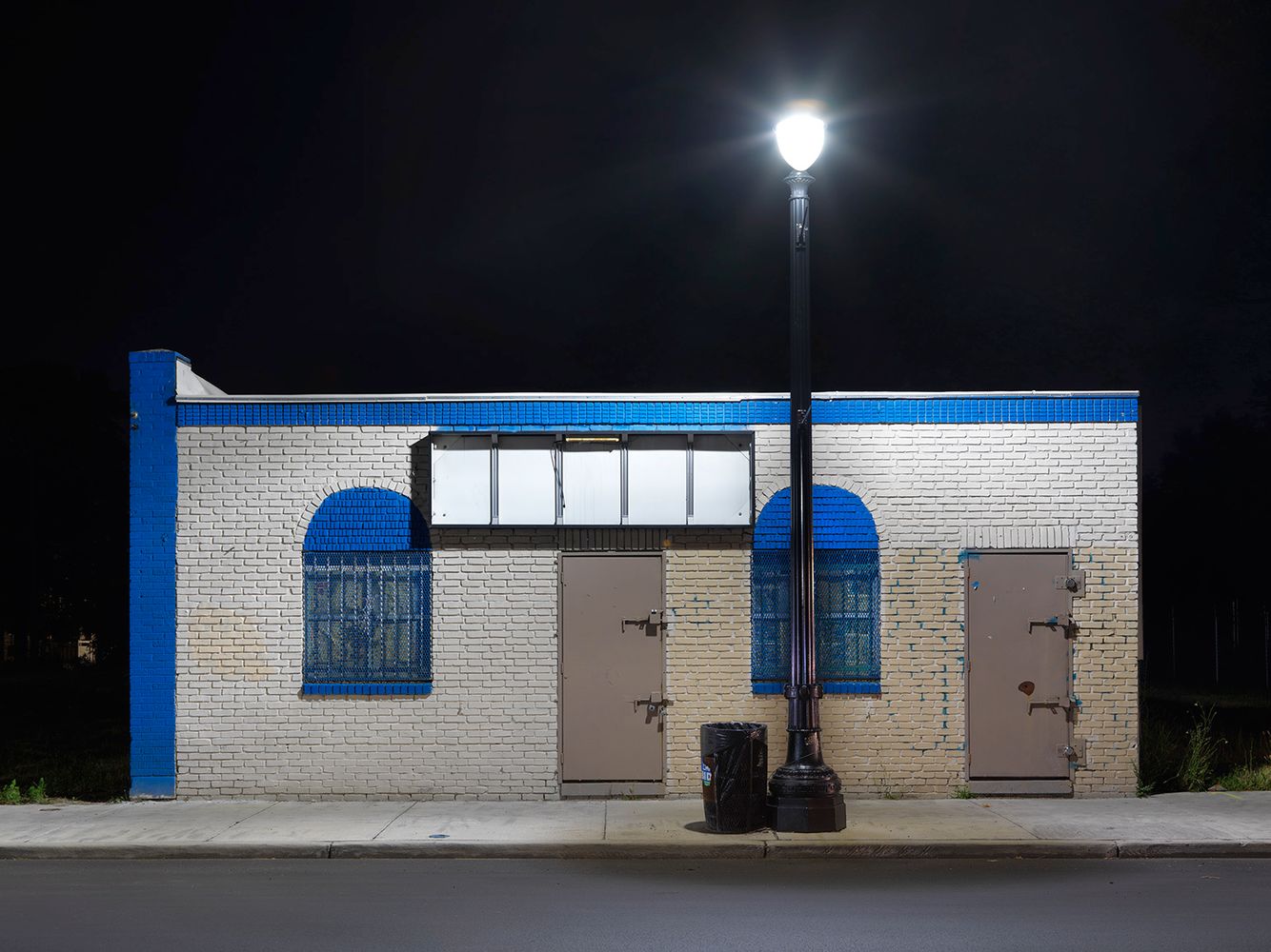 Blue/White Building, Mexicantown, Detroit 2016