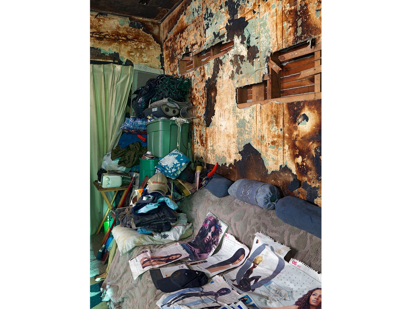 Living Room in Billy's House, Eastside, Detroit 2013
