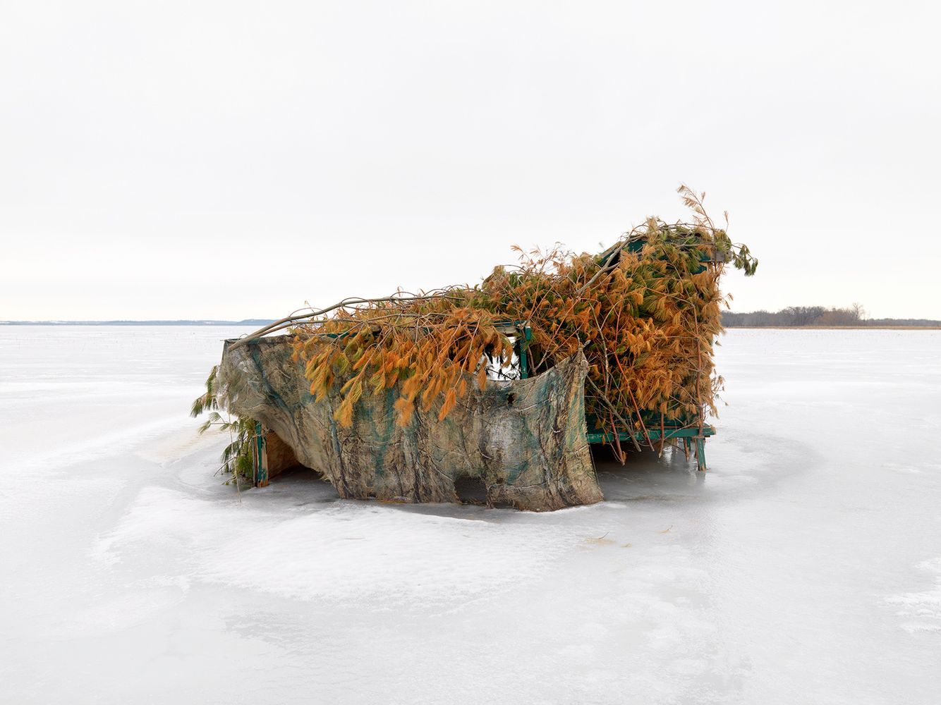 Duck Blind #29, Mississippi River, Northwest Illinois 2008