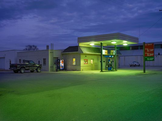 Single Pump Generic Gas Station, Allerton, IL 2006