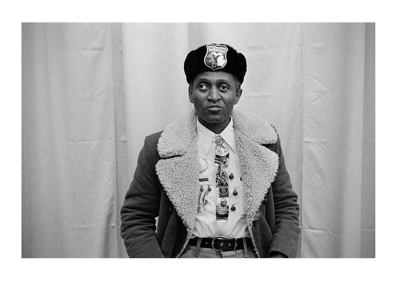 A Man Who Attended the Auto Show, Detroit 1972