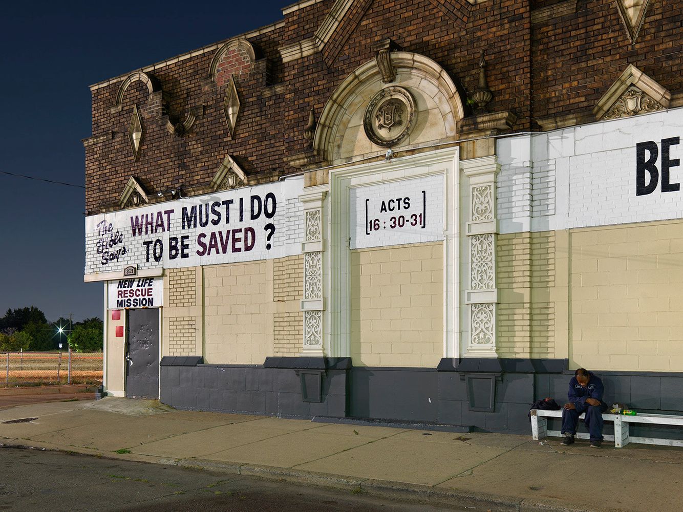 Overnight Mission, Westside, Detroit 2016