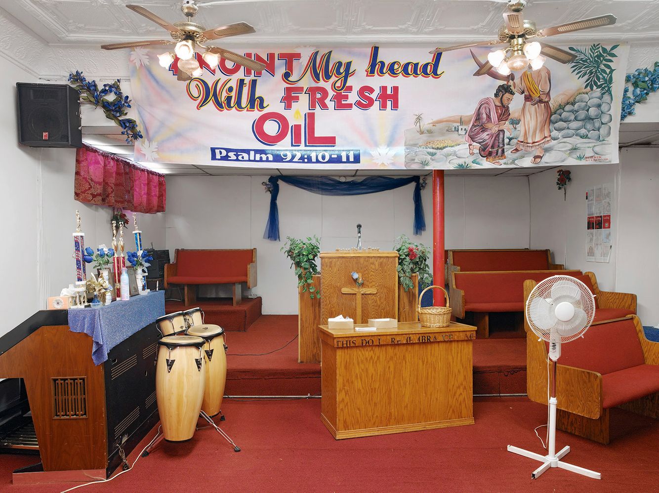 Pulpit, Lodebar Church & Ministries, 5201 S. Racine, Chicago 2005