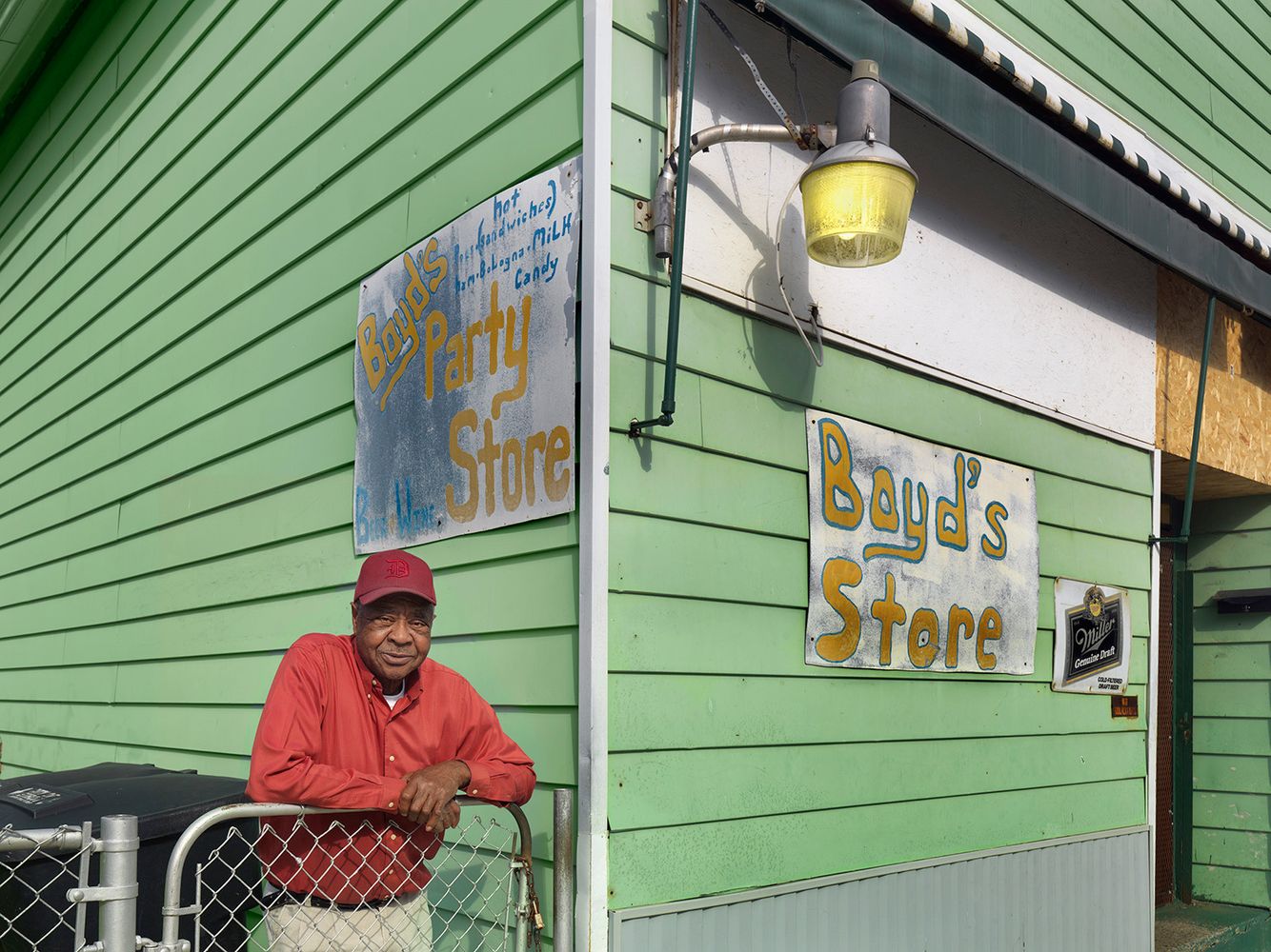 Mr. "B", Boyd's Store, Moran Street, Detroit 2011