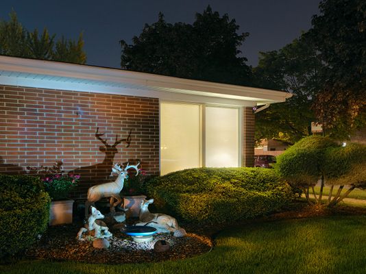 Deer Display, Hegewisch, Chicago 2018