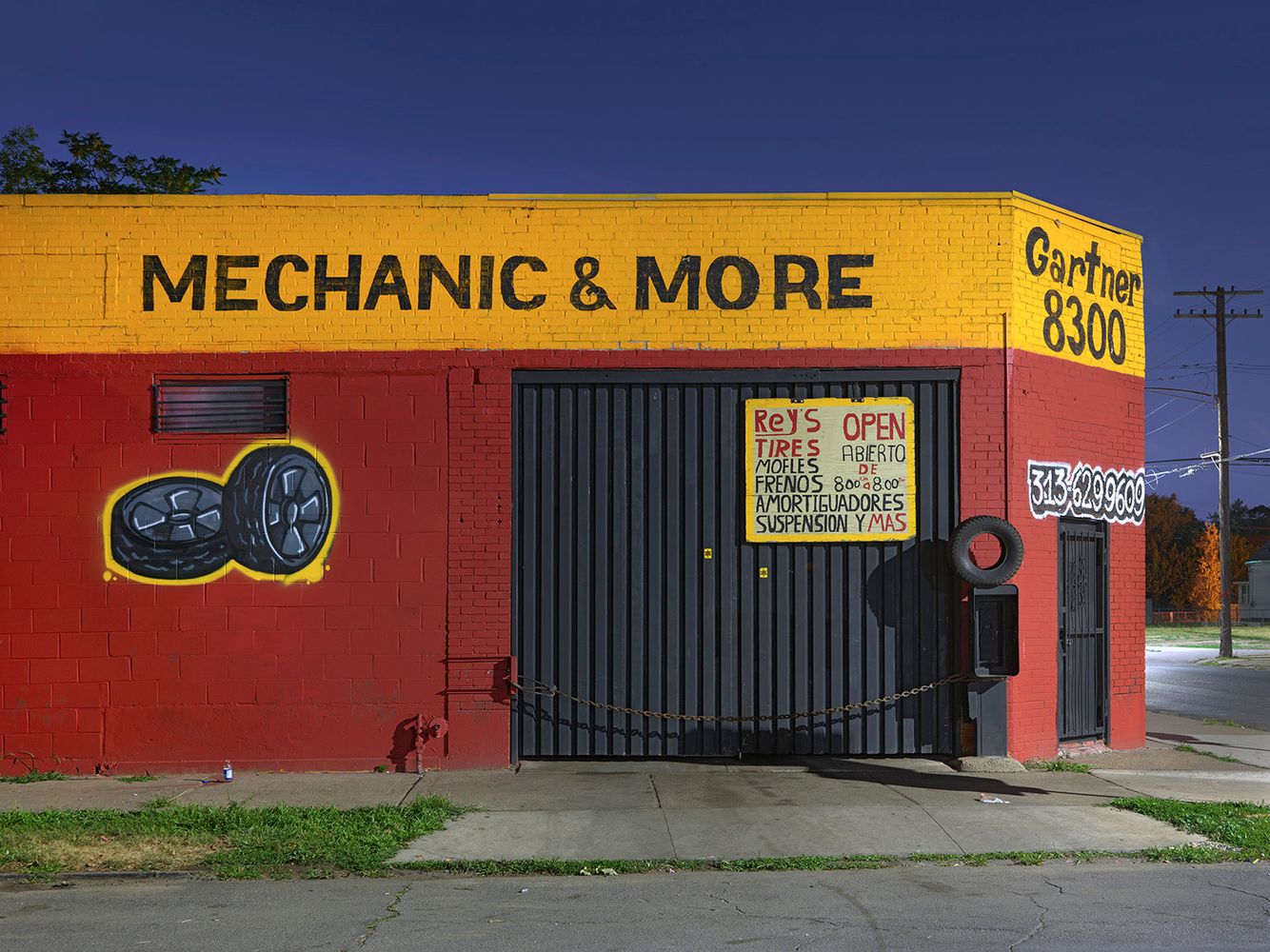 Auto Mechanic Shop, Mexicantown, Detroit 2016