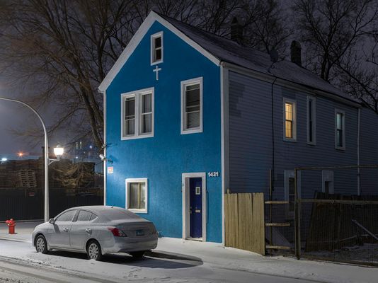 House with Cross, Chicago 2020