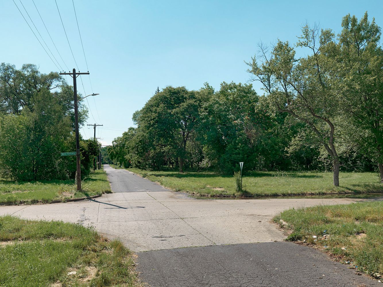 Corner of West Parkway and Keeler Street, Detroit 2015