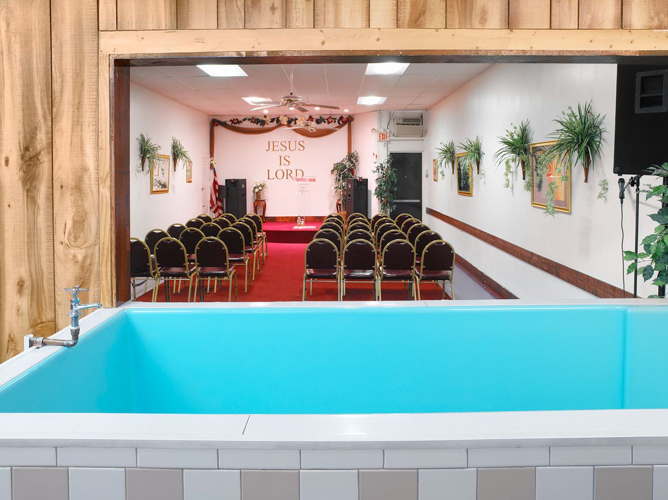 Baptismal Tub, Ruwach B.O.L. Ministries, 6442 S. Ashland Ave, Chicago 2004