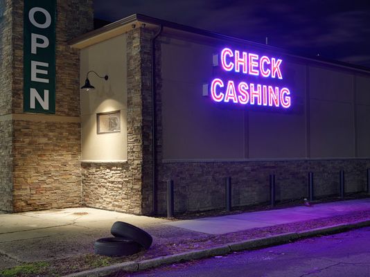 Check Cashing, Eastside, Detroit 2017