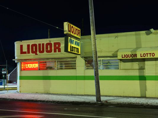 Liquor Lotto, Westside, Detroit 2017