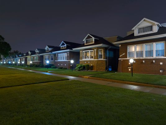 Row of Houses, Southside, Chicago, 2018