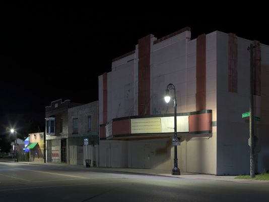 Shuttered Theatre, Mexicantown, Westside, Detroit 2018