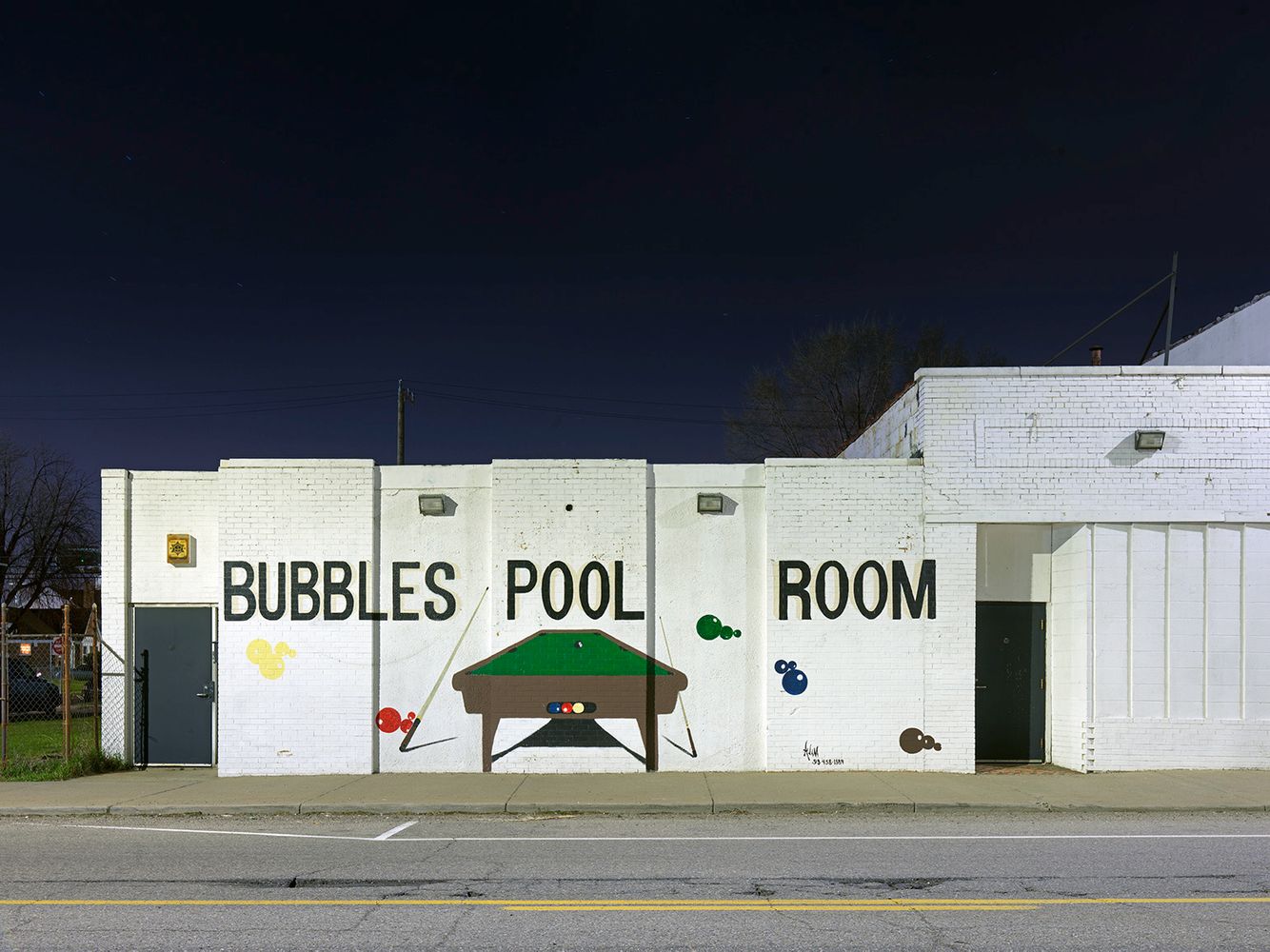 Bubbles Pool Room, Fenkell Street, Westside, Detroit 2016