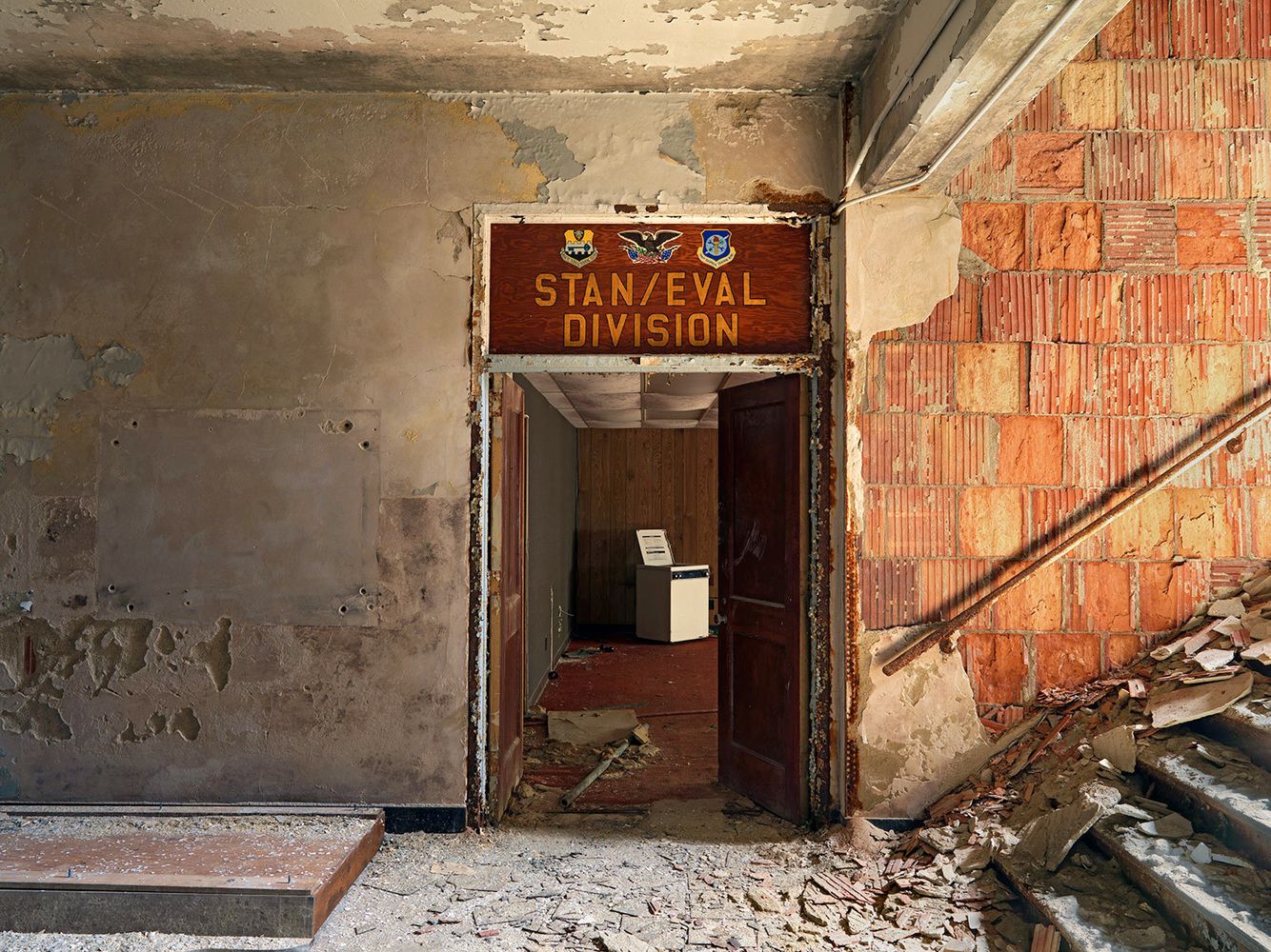 Foyer Entrance, Stan-Eval Division, Chanute AFB, Rantoul, IL 2007