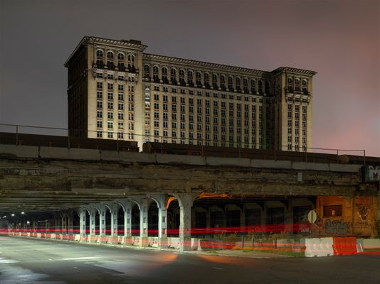 Michigan Central Train Station, Corktown, Detroit 2017