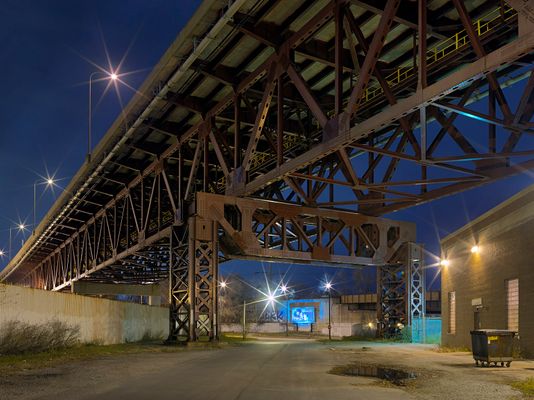 Skyway Bridge over S. Baltimore Ave., Chicago 2017