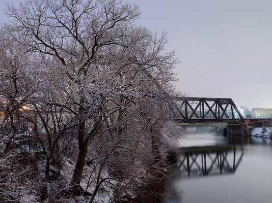 Railroad Bridge, Ashland and Webster, Chicago, 2018