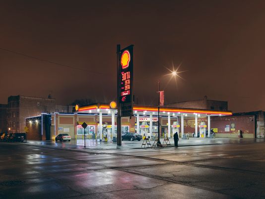 Gas Station, Stoney Island, Southeast Side, Chicago 2018