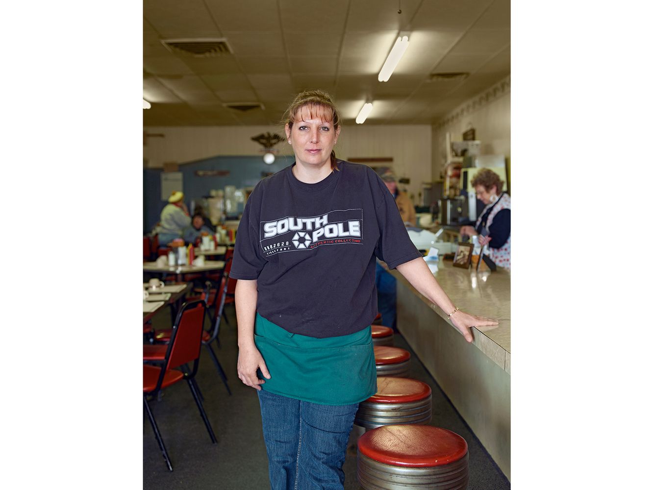 Christy, People's Cafe, Farmer City, IL 2007
