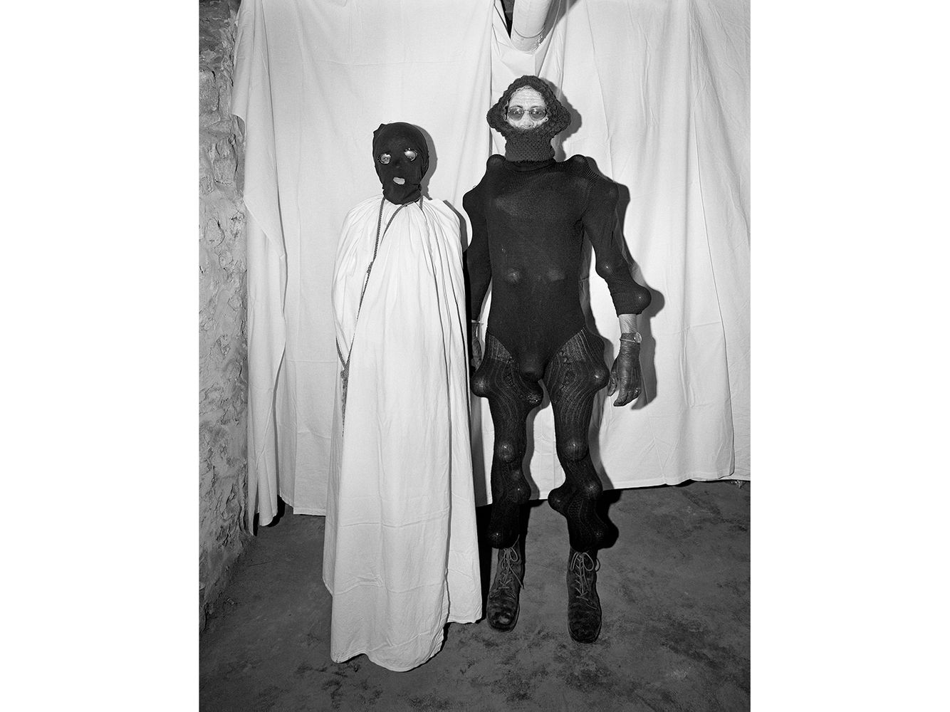 Self Portrait with Jeannette at a Halloween Party, Detroit 1973