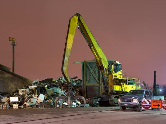 Recycling Site, Lincoln Park, Chicago 2018