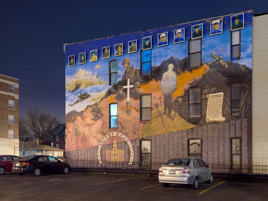 Viet Nam War Memorial, Southeast Side, Chicago 2018