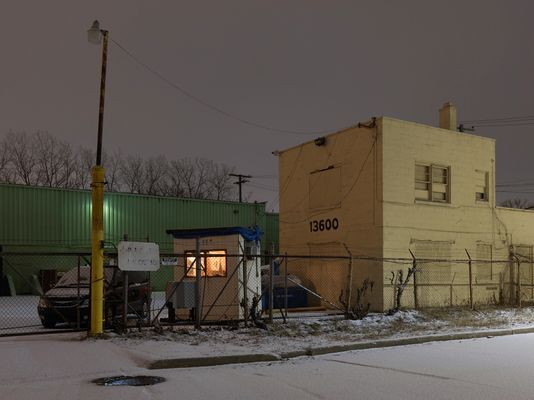 Security Guard Hut, Eastside, Detroit 2017