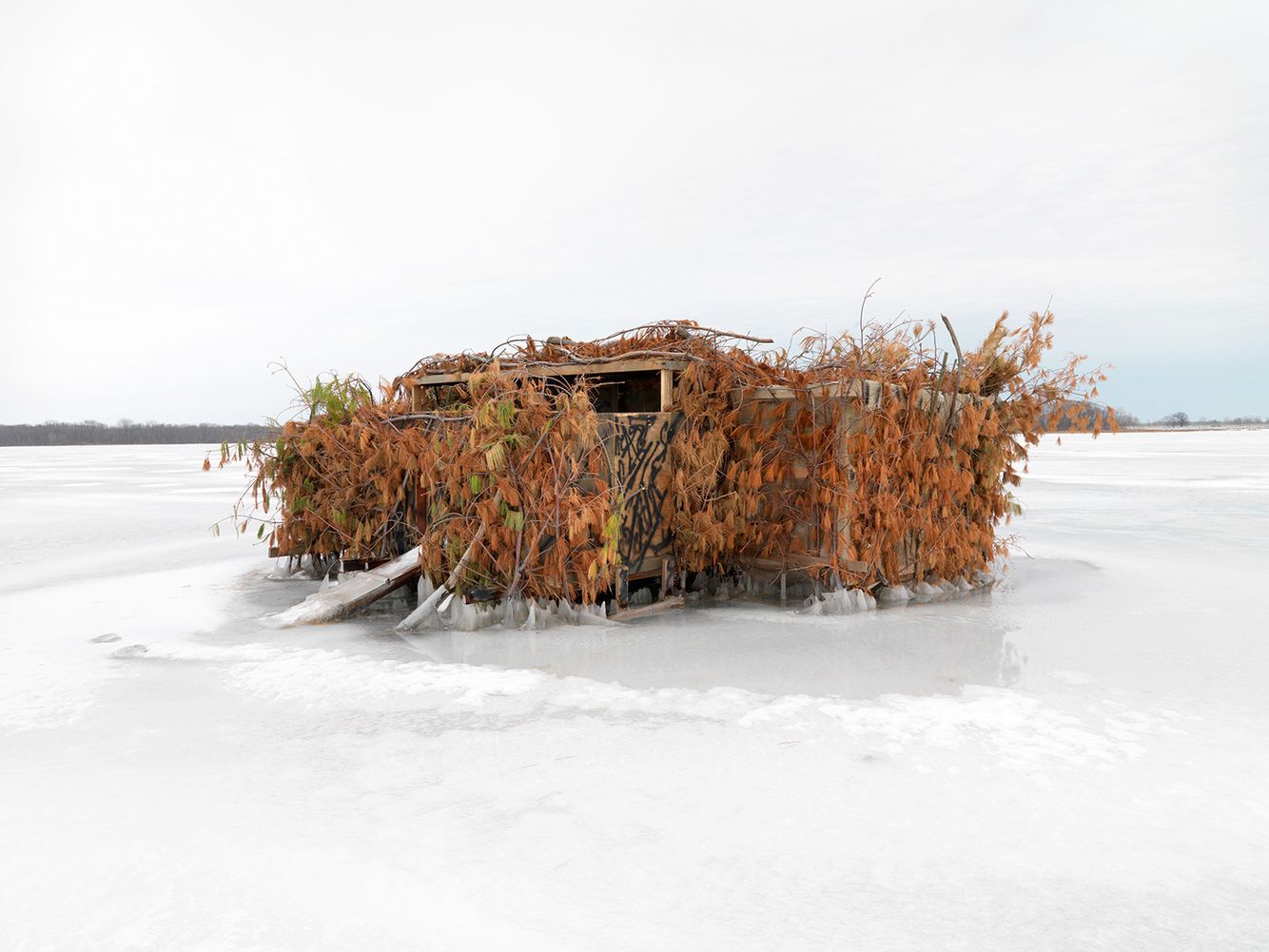 Duck Blind #35, Mississippi River, Northwest Illinois 2008