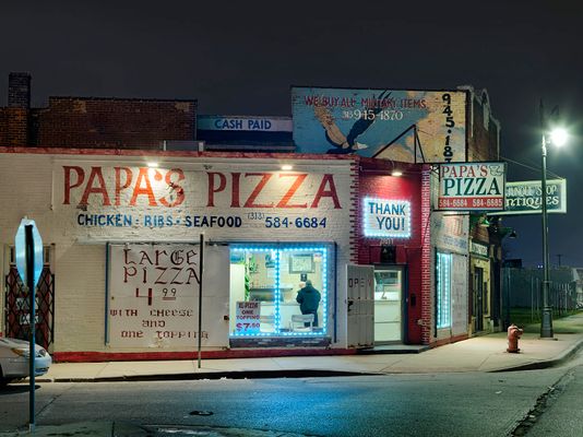 Papa's Pizza, Westside, Detroit 2017